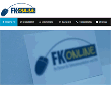 Tablet Screenshot of fkonline.de